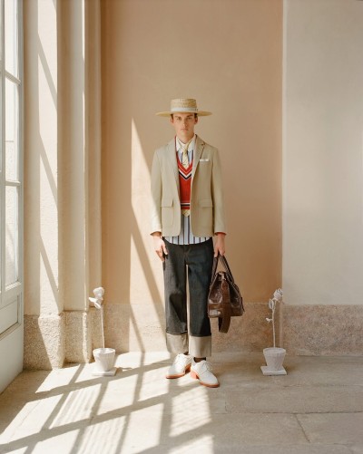 Thom Browne Men’s Spring 2027 - Fashion Shows & Special Projects, Capture digitale et retouche photo vidéo Fashion Week - 19 - © SHERIFF • PROJECTS