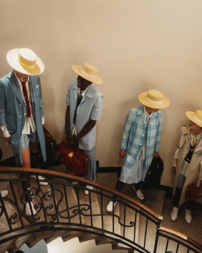 Thom Browne Men’s Spring 2027 - Fashion Shows & Special Projects, Capture digitale et retouche photo vidéo Fashion Week - 5 - © SHERIFF • PROJECTS