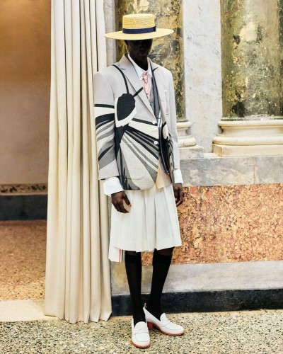 Thom Browne Men’s Spring 2027 - Fashion Shows & Special Projects, Capture digitale et retouche photo vidéo Fashion Week - 16 - © SHERIFF • PROJECTS
