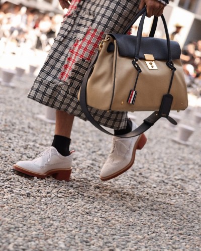 Thom Browne Men’s Spring 2027 - Fashion Shows & Special Projects, Capture digitale et retouche photo vidéo Fashion Week - 26 - © SHERIFF • PROJECTS