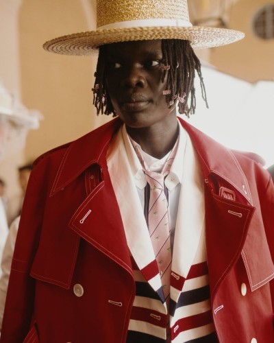Thom Browne Men’s Spring 2027 - Fashion Shows & Special Projects, Capture digitale et retouche photo vidéo Fashion Week - 20 - © SHERIFF • PROJECTS