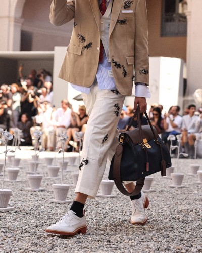 Thom Browne Men’s Spring 2027 - Fashion Shows & Special Projects, Capture digitale et retouche photo vidéo Fashion Week - 23 - © SHERIFF • PROJECTS