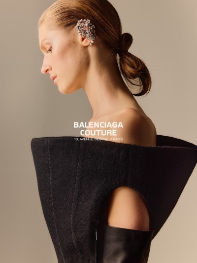 Balenciaga 55th Couture Collection - Stills, Retouche photo créative mode luxe - 2 - © SHERIFF • PROJECTS