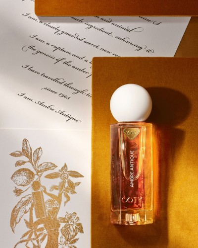 Infiniment Coty - Ambre Antique - Stills, Retouche photo créative mode luxe - 3 - © SHERIFF • PROJECTS