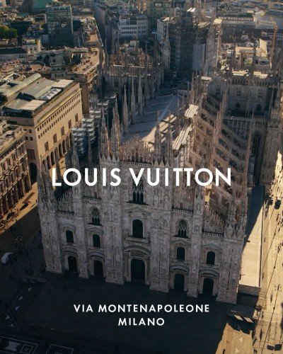 Louis Vuitton Via Montenapoleone Milan - © SHERIFF • PROJECTS