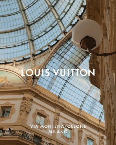 Louis Vuitton Via Montenapoleone Milan - © SHERIFF • PROJECTS