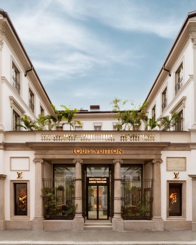 Louis Vuitton Via Montenapoleone Milan - © SHERIFF • PROJECTS