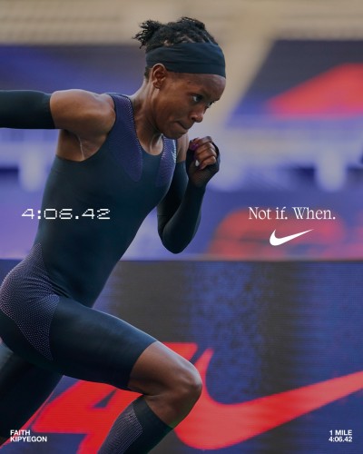 Nike, Breaking4 with Faith Chepngetich Kipyegon - © SHERIFF • PROJECTS