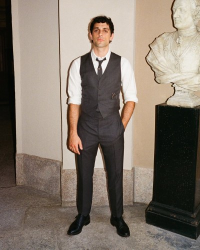 Thom Browne Men’s Spring 2027 - Stills, Retouche photo créative mode luxe - 14 - © SHERIFF • PROJECTS