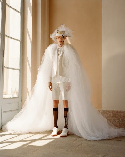 Thom Browne Men’s Spring 2027 - Stills, Retouche photo créative mode luxe - 1 - © SHERIFF • PROJECTS