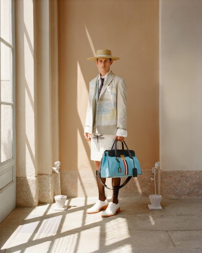 Thom Browne Men’s Spring 2027 - Stills, Retouche photo créative mode luxe - 8 - © SHERIFF • PROJECTS