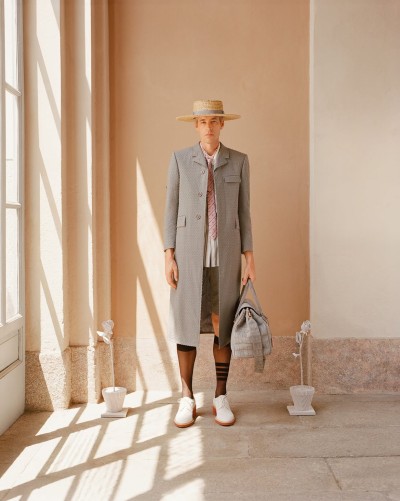 Thom Browne Men’s Spring 2027 - Stills, Retouche photo créative mode luxe - 18 - © SHERIFF • PROJECTS