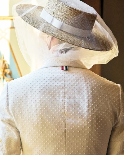 Thom Browne Men’s Spring 2027 - Stills, Retouche photo créative mode luxe - 30 - © SHERIFF • PROJECTS