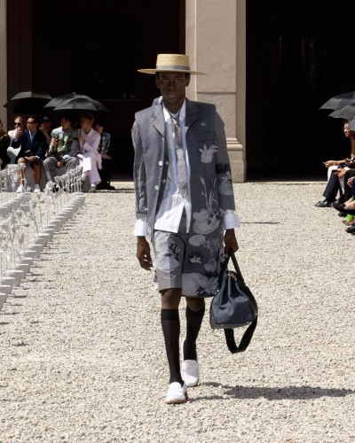 Thom Browne Men’s Spring 2027 - Stills, Retouche photo créative mode luxe - 22 - © SHERIFF • PROJECTS