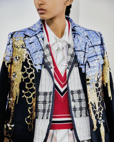 Thom Browne Women’s Spring 2027 - Stills, Retouche photo créative mode luxe - 16 - © SHERIFF • PROJECTS