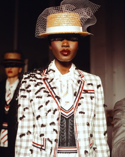 Thom Browne Women’s Spring 2027 - Stills, Retouche photo créative mode luxe - 6 - © SHERIFF • PROJECTS
