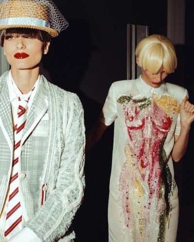Thom Browne Women’s Spring 2027 - Stills, Retouche photo créative mode luxe - 1 - © SHERIFF • PROJECTS